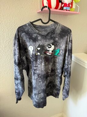 JapanLA Badtz Maru Sanrio Grey Tie Dye Extra Small Spirit Jersey